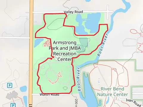 Armstrong Park and JMBA Recreation Center Loop