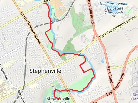 Bosque River Trail - Stephenville City Park