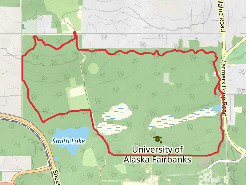 Ballaine Lake and Smith Lake Loop