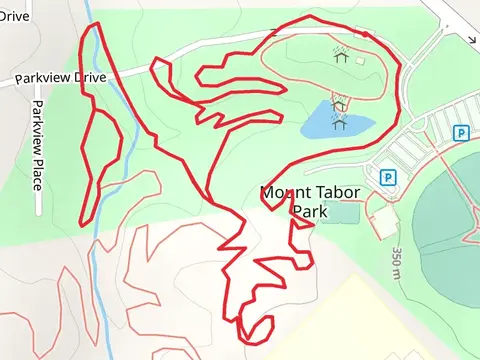 Mount Tabor Park Walking Trail
