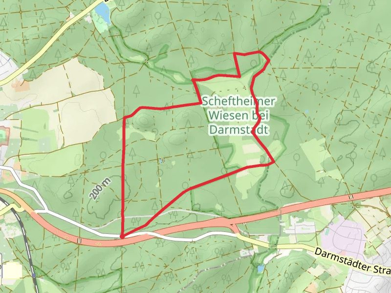 Rundwanderweg Darmstadt and Main-Stromberg Weg