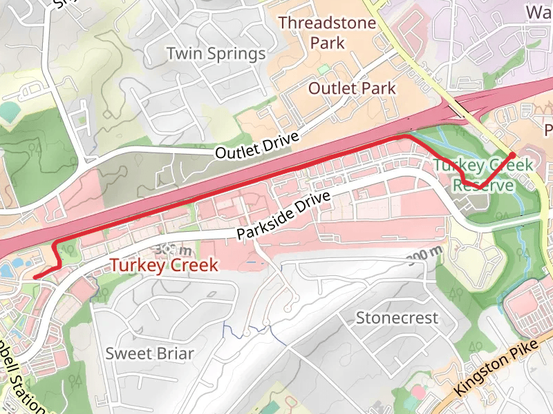 Parkside Greenway - Lovell Road