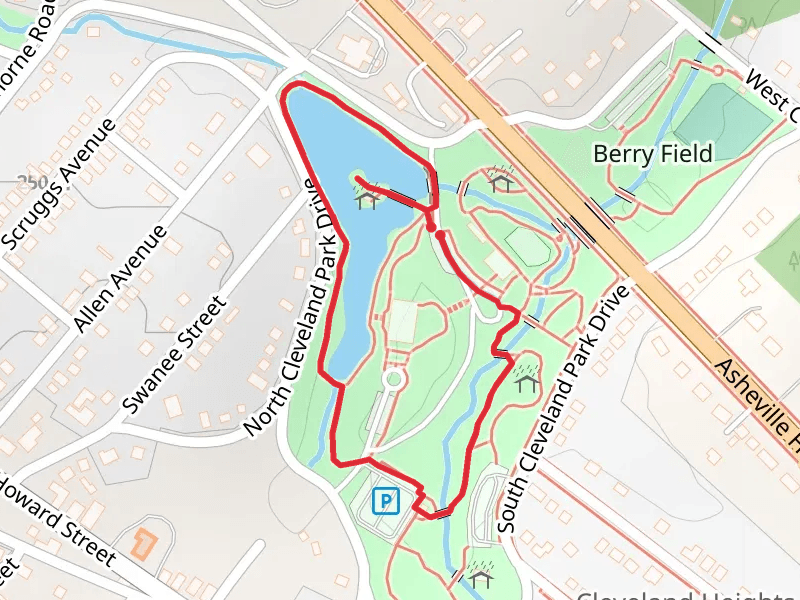 Cleveland Park and Lake Loop