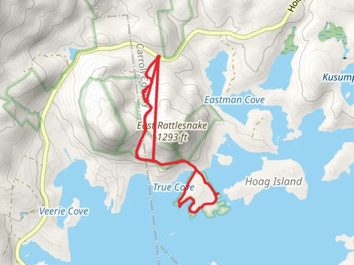An image depicting the trail Five Finger Point Loop Trail and its surrounding area.