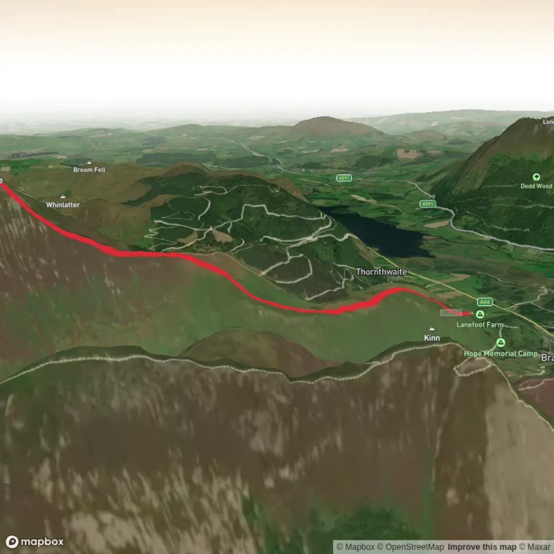 An image depicting the trail Griesdale Pike and its surrounding area.