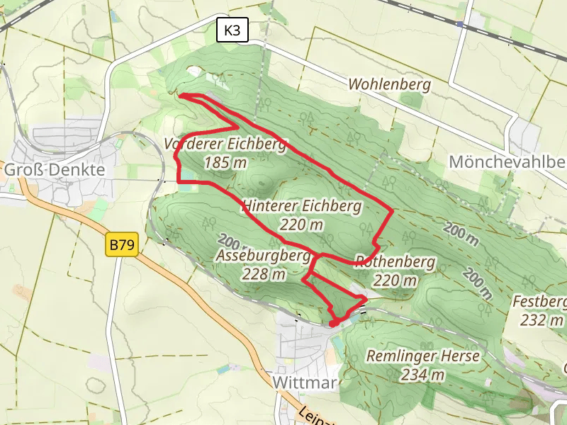 Bismarckturm and Freundschaft Loop