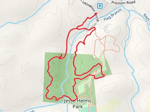 Flag Branch Loop via Heritage Trail