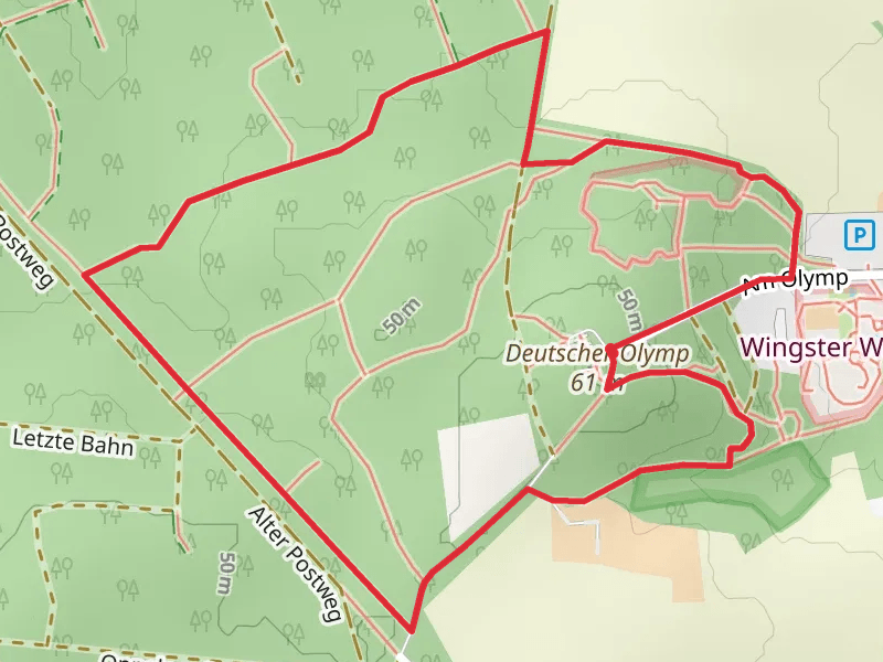 Aussichtsturm Deutscher Olymp Loop