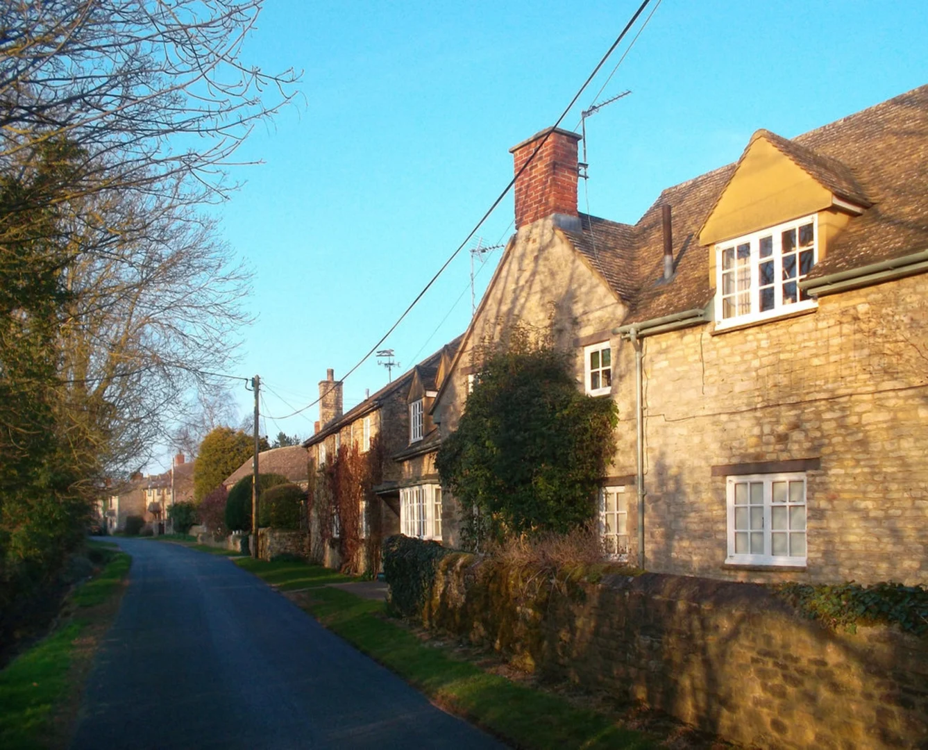 An image depicting the trail Heyford Loop and its surrounding area.