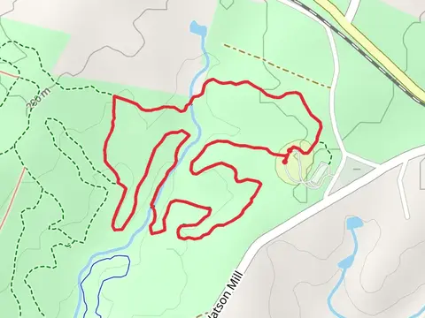 White and Green Loop from Camp Loop