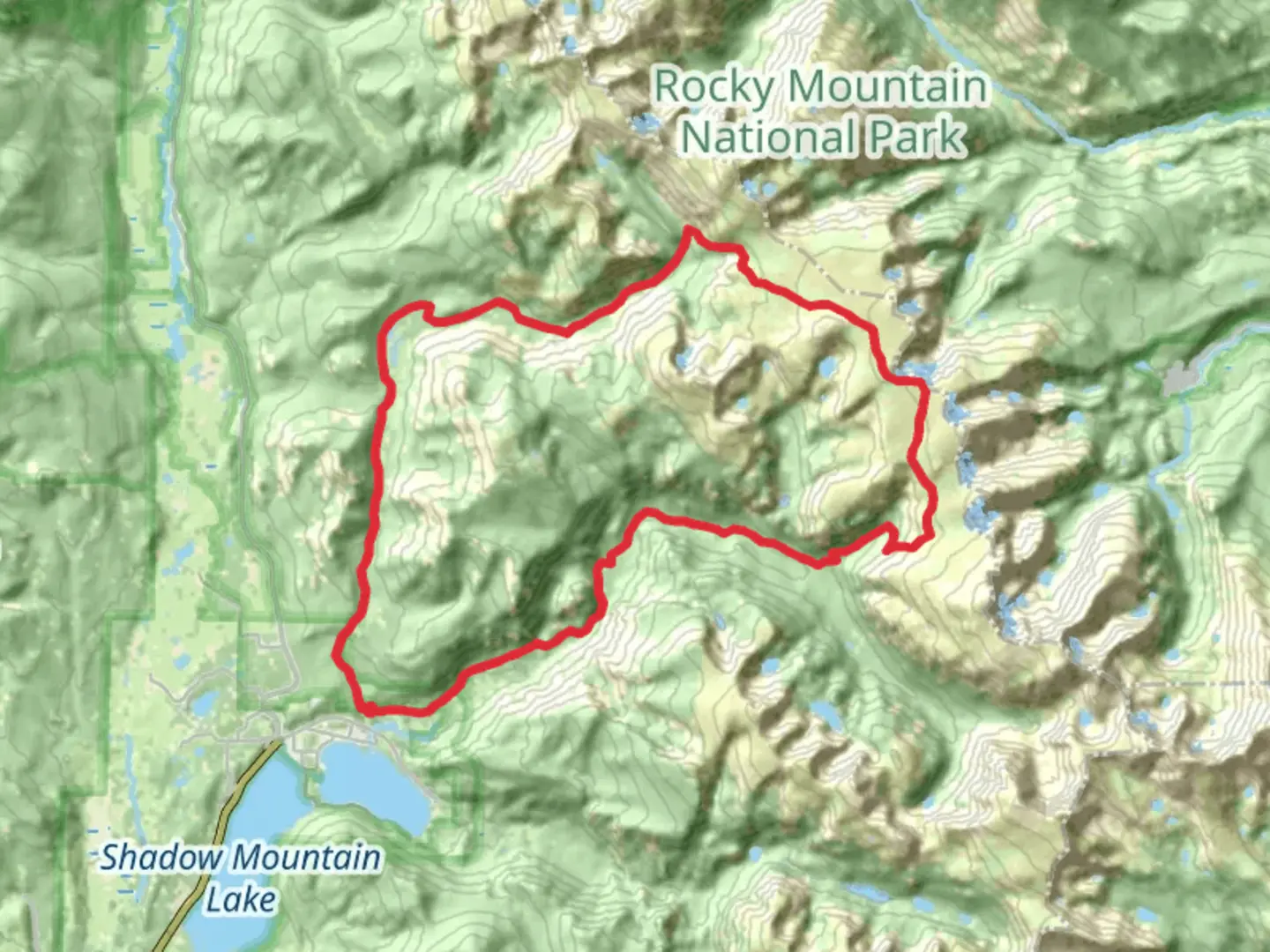 North Inlet-Flattop Junction and Tonahutu Creek Loop | Grand County
