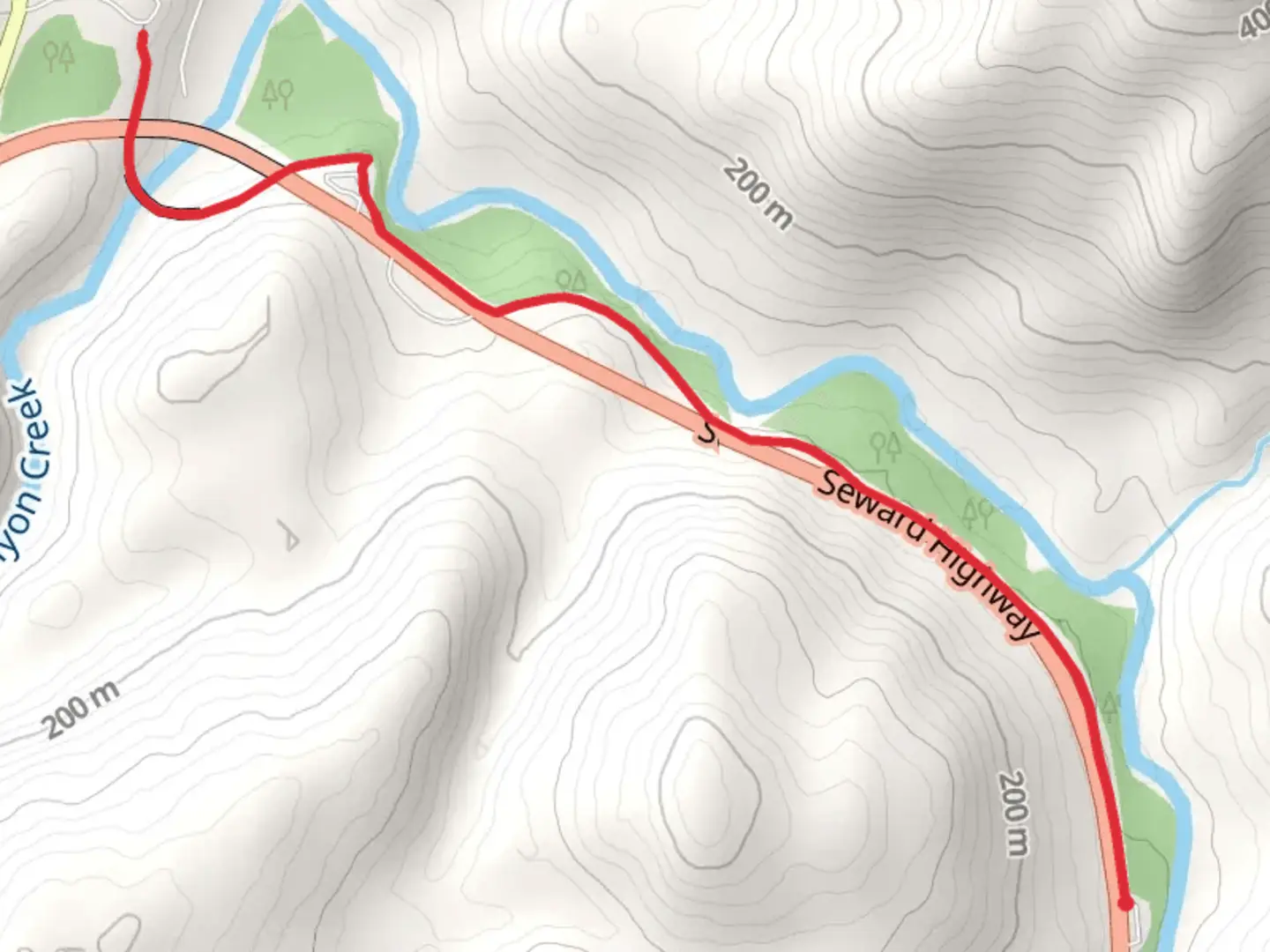 An image depicting the trail East Fork Sixmile Creek Walk and its surrounding area.