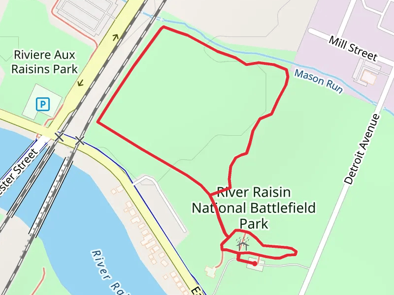 River Raisin National Battlefield Park Loop