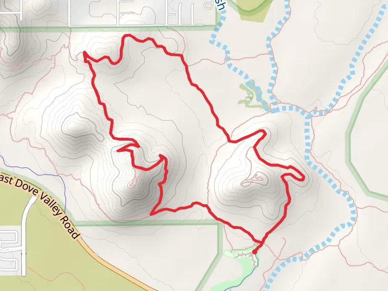 Ocotillo, Ridgeback and Sidewinder Loop Trail