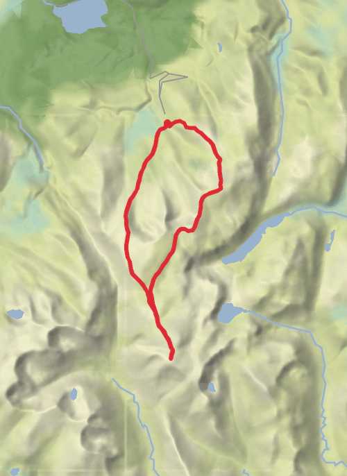 Cairngorm and Ben Macdui Loop mobile static map