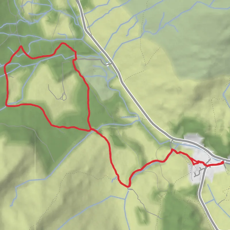 Crib Goch/ Inov8 try on nights. mobile static map