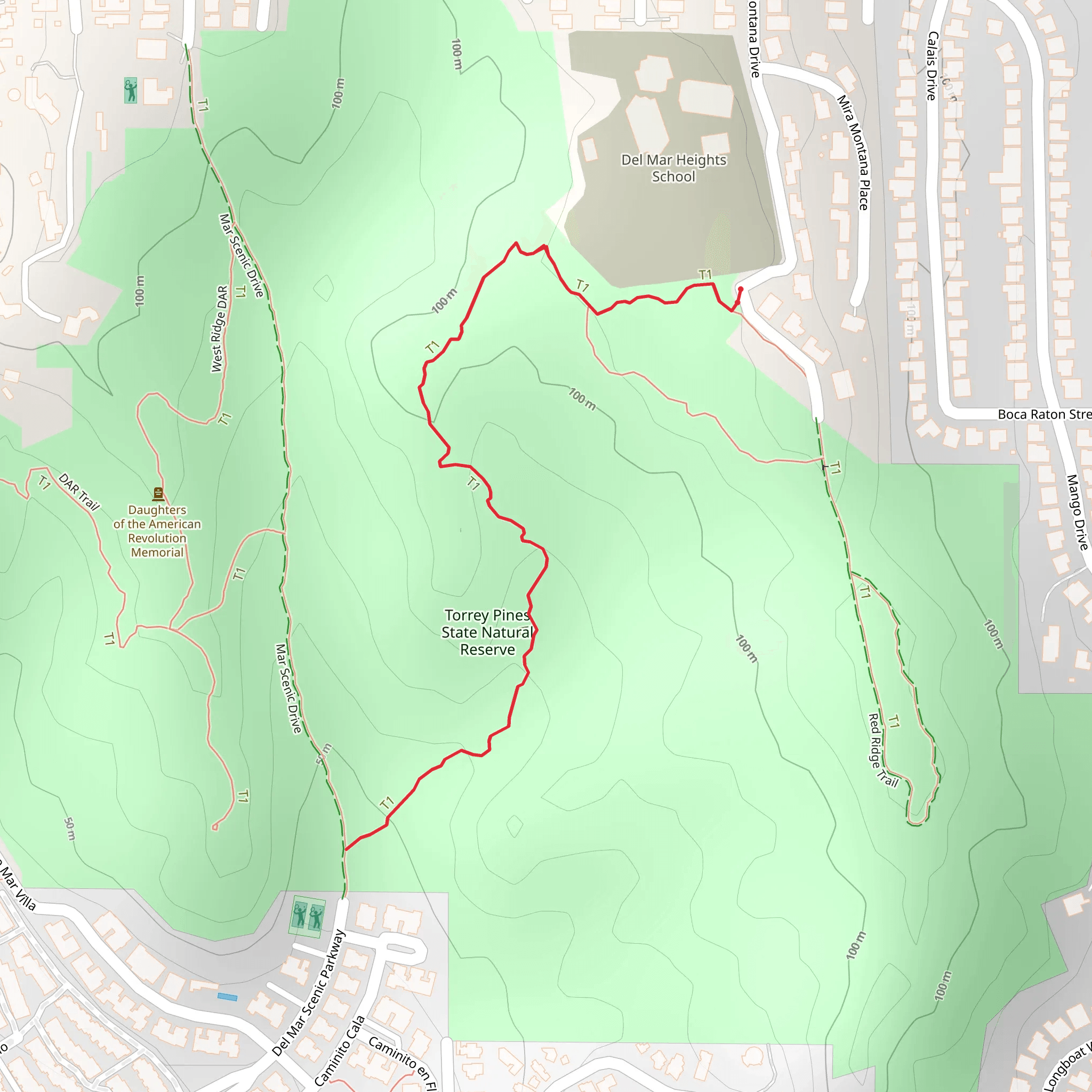 Margaret Fleming Nature Trail mobile static map