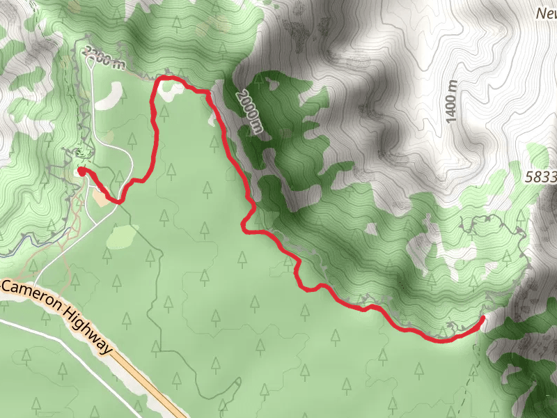 Shoshone Point Trail