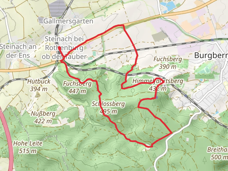 Himmelfahrtsberg via Bachstelze