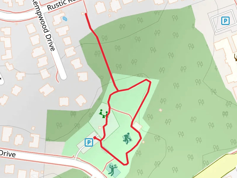 Tanglewood Park Loop