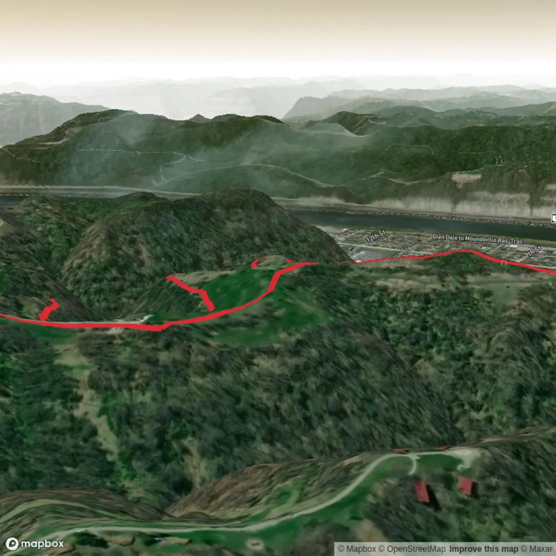 An image depicting the trail Two Mile and Four Mile Loop Trail and its surrounding area.
