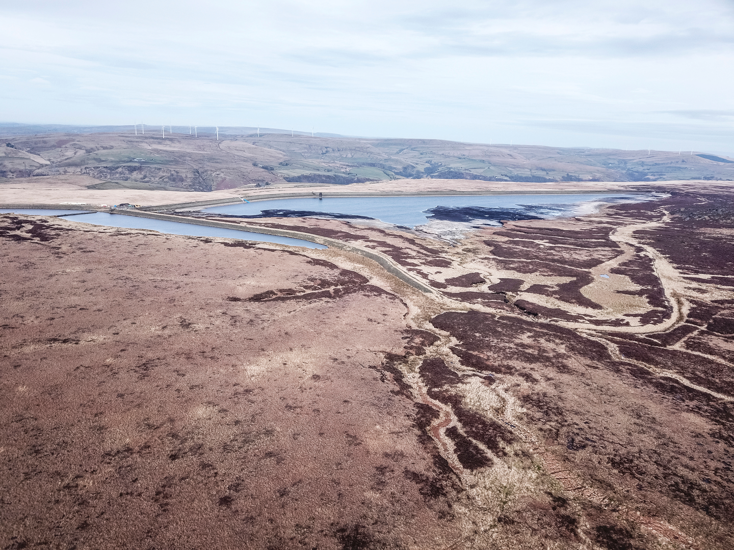 An image depicting the trail Rochdale Way and its surrounding area.