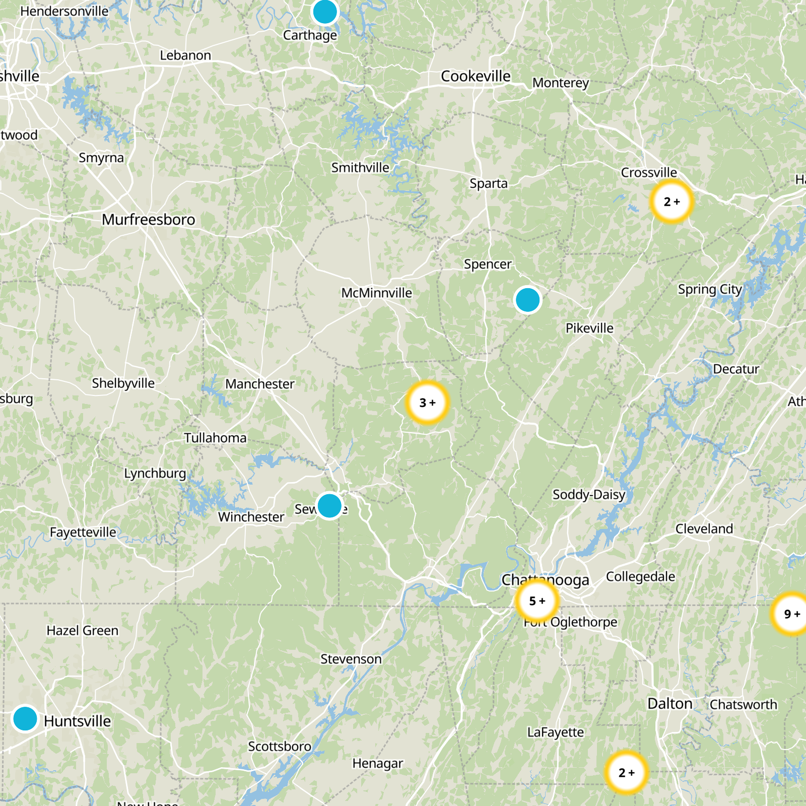 Grundy County Static Map