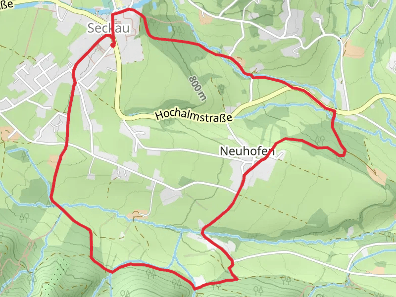 28d-Seckau - Neuhofen Rundwanderweg