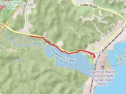Chopawamsic Creek Out and Back