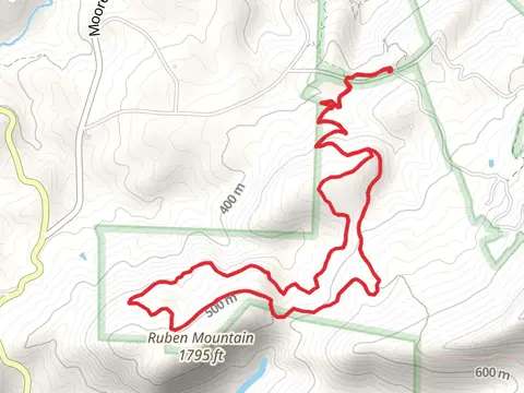 Torys Den and Ruben Mountain Loop Trail