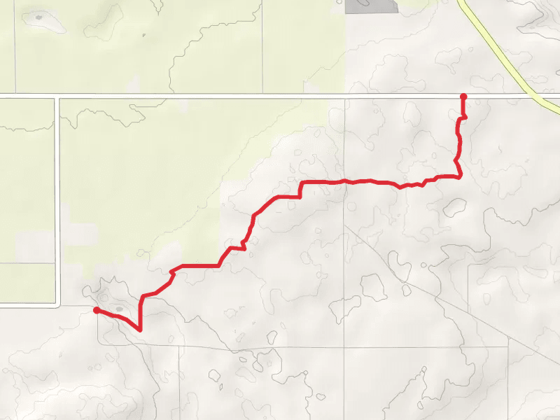 Ice Age Trail from County Highway O