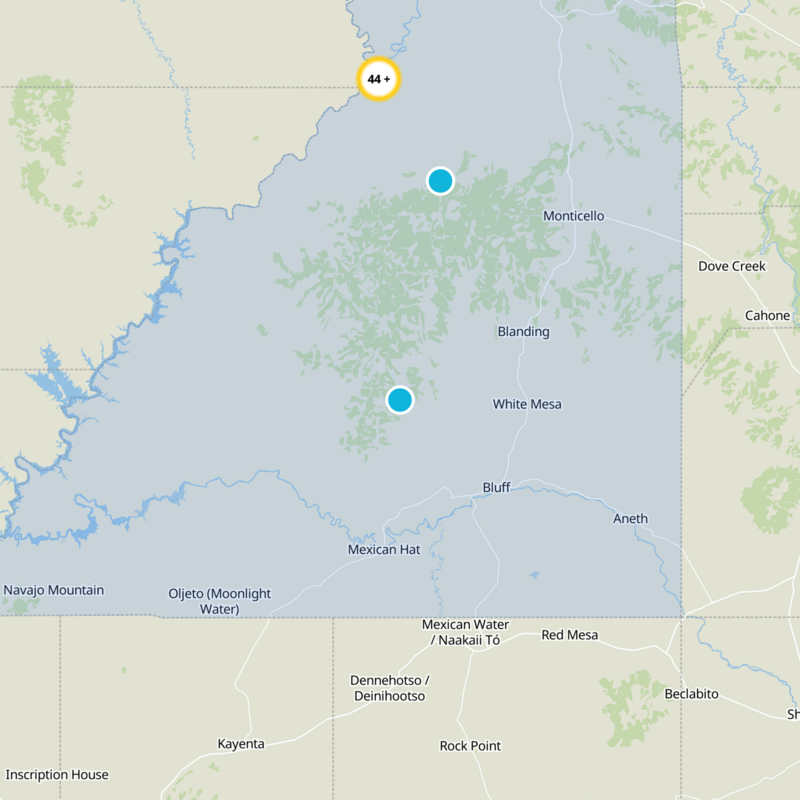 San Juan County Static Map