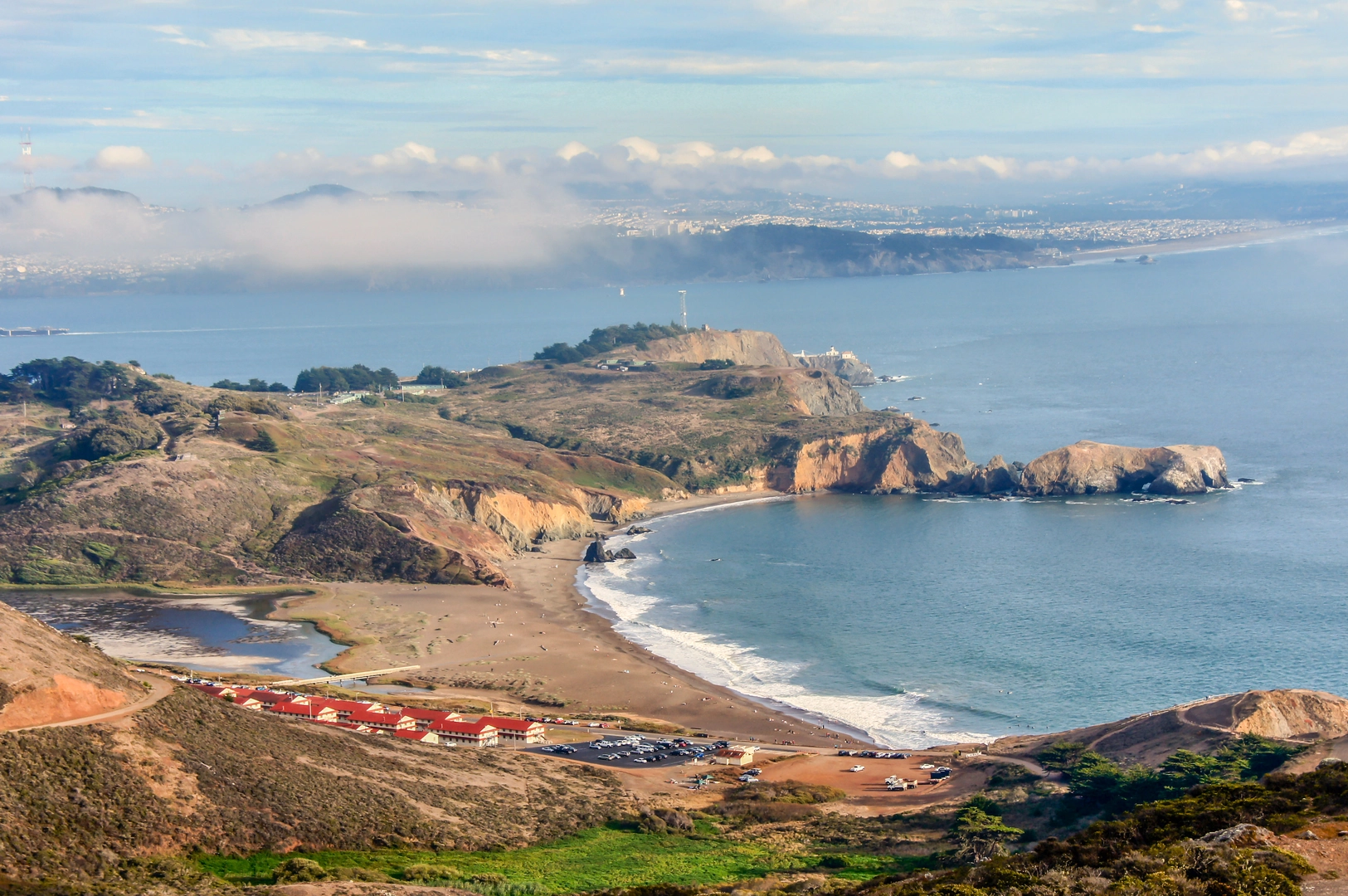 An image depicting the trail California Coastal and ADT Loop and its surrounding area.