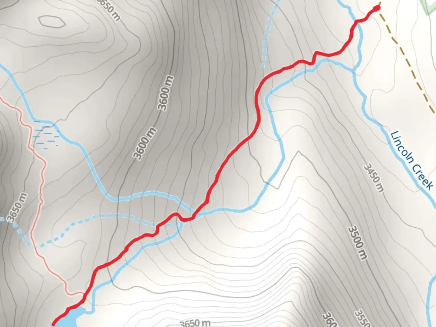 An image depicting the trail Anderson Lake Trail and its surrounding area.