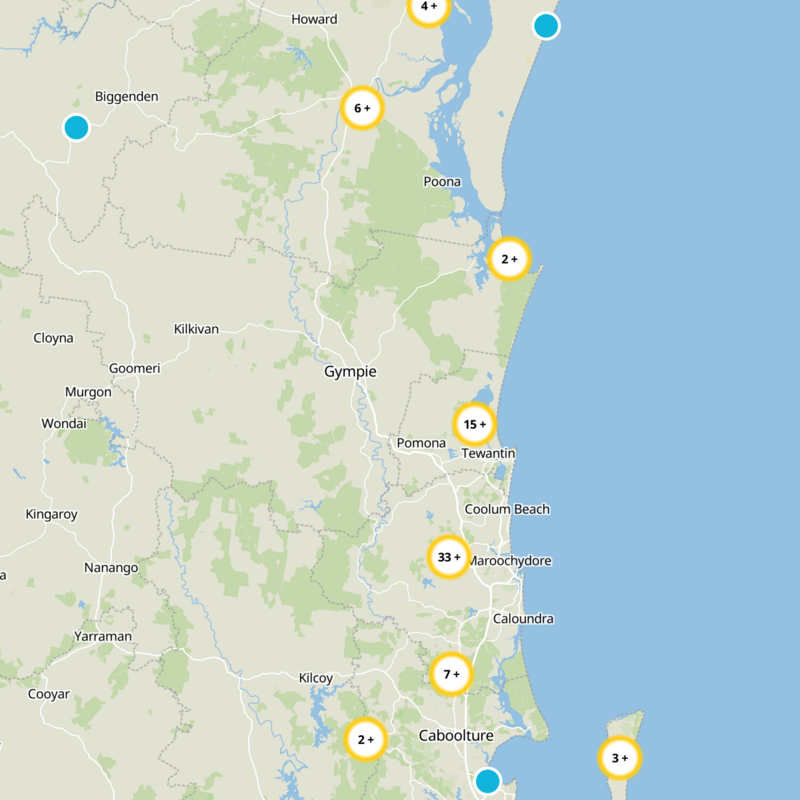 Gympie Regional Static Map