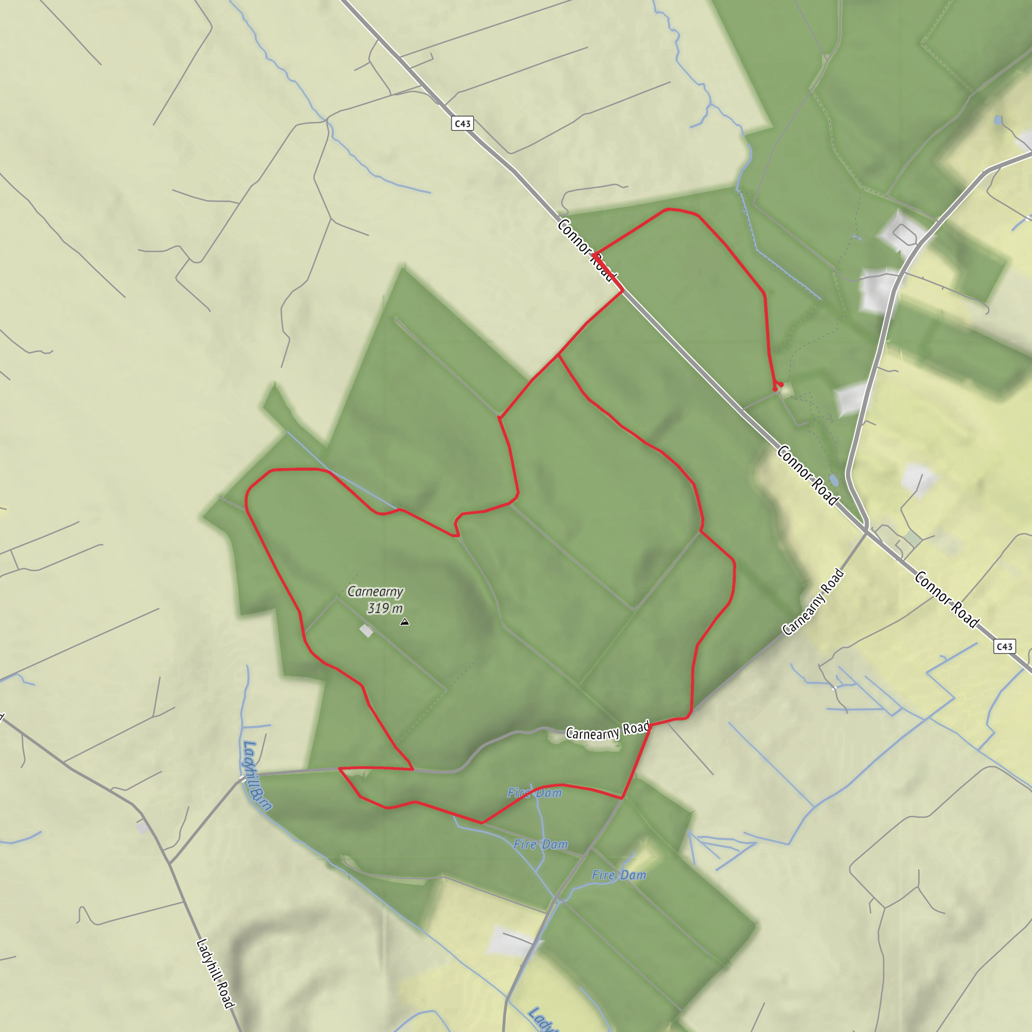 Tardree South mobile static map