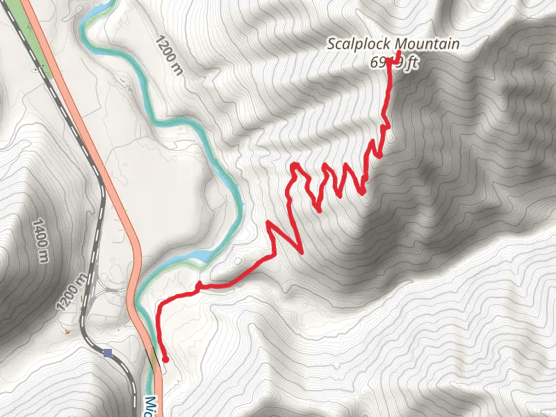 Scalplock Mountain via South Boundary