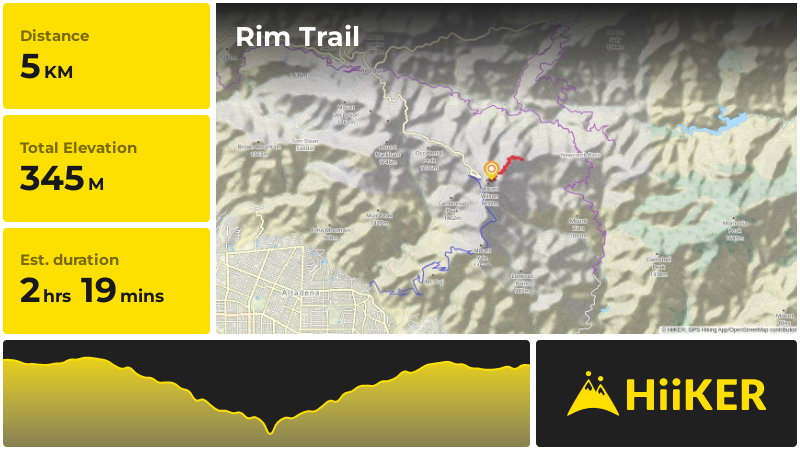 Rim Trail | Los Angeles County | California