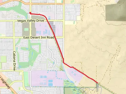 Flamingo Arroyo Trail - Ruby Creek Drive