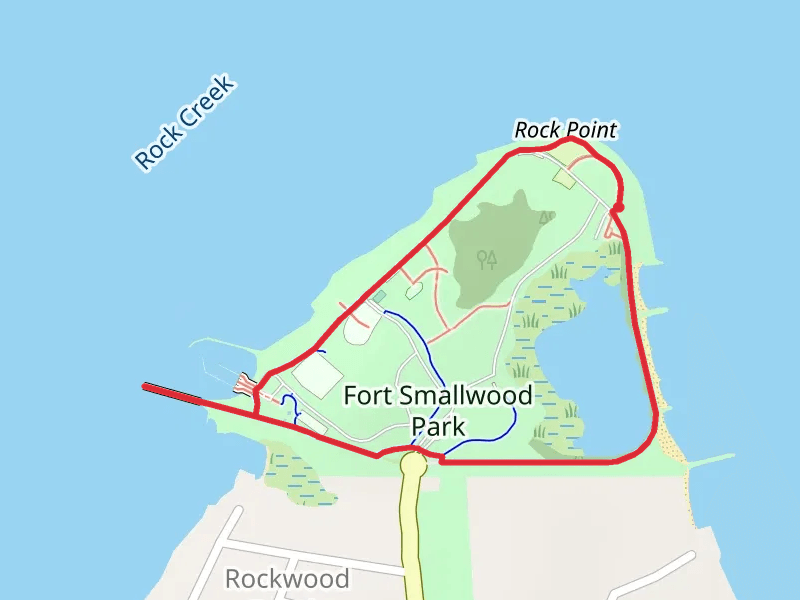 Fort Smallwood Park Loop