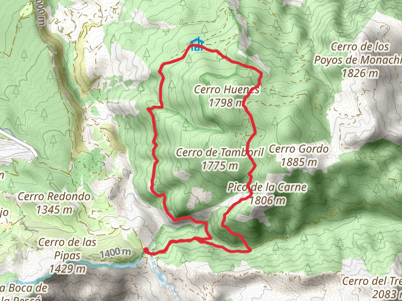 PR A 20 Cerro Huenes