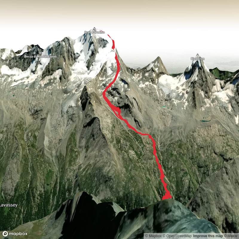 Gran Paradiso via VE II Hut