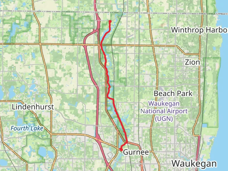 Des Plaines River Trail - Russell