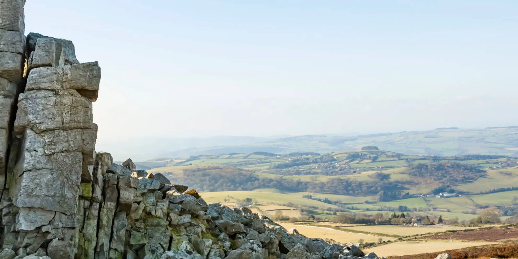 An image depicting the trail Stiperstones from Snailbeach and its surrounding area.