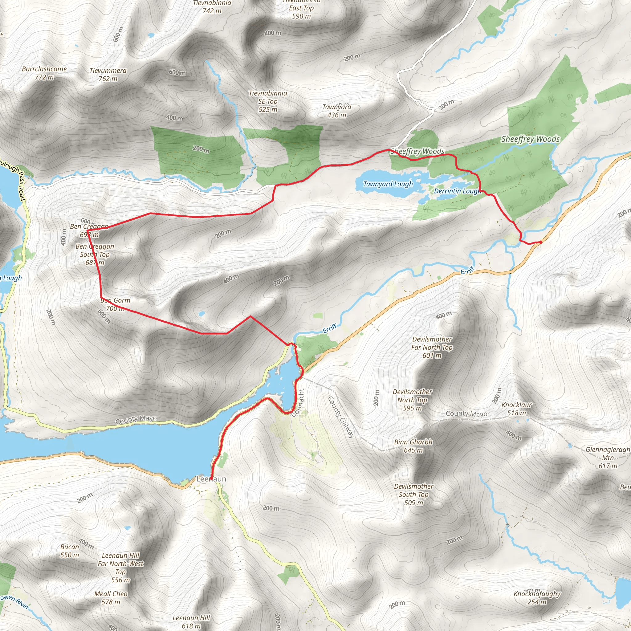 Ben_Gorm_Ben_Creggan_1 mobile static map