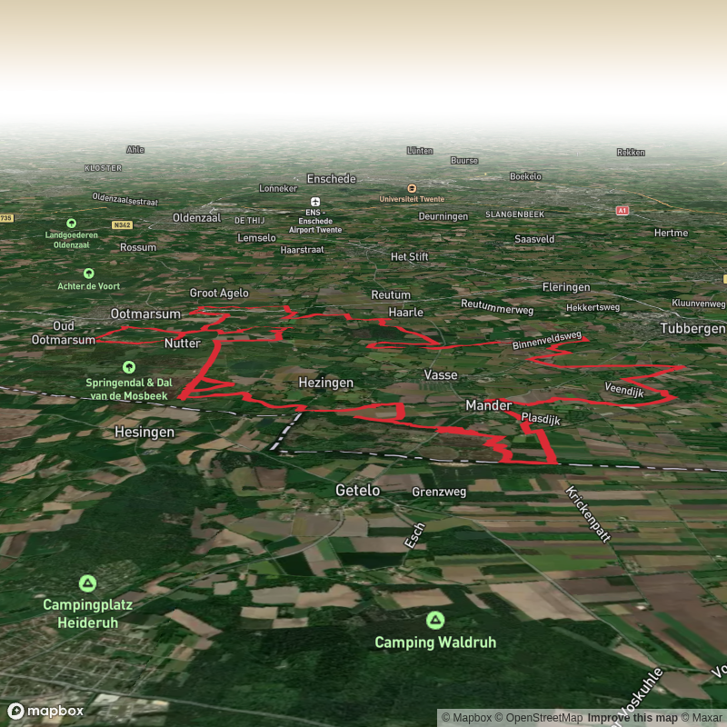 Mandergeide, De Mandercirkels, Vasserheide and Haarlerveld Loop