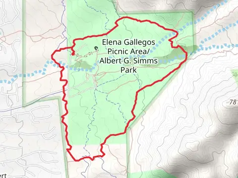 Foothills Trail and Trail 341 Loop