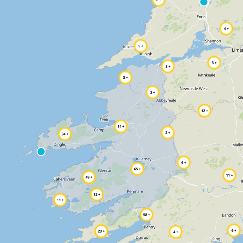 County Kerry Static Map