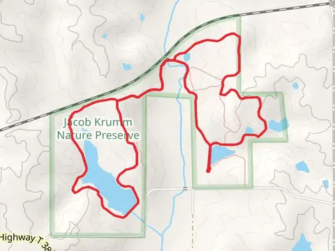 Sugar Creek Loop in Jacob Krumm Nature Preserve