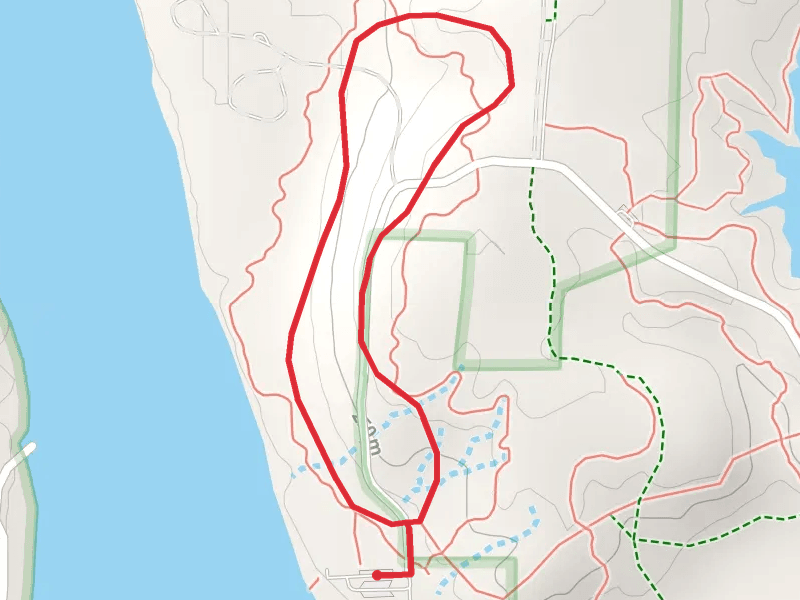 Whitewater SP Ramp - Trail 5 Loop